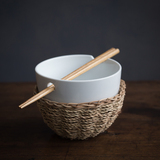 日式泡面碗和风陶瓷碗筷套装创意白瓷微波炉碗大汤碗餐具饭碗瓷碗