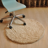 圆形客厅地毯 茶几阳台卧室书房桌椅子防滑地垫 转椅垫 保护地板