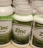 美国代购直邮 GNC Zinc锌片 葡萄糖酸锌 50mg100粒