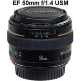 EF 50mm f/1.4 usm 镜头 正品港行 国行 人像定焦