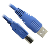 usb方口打印线 USB打印机线 佳能USB数据线1.5米3米5米10米