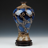 景德镇陶瓷器 仿古颜色釉窑变花瓶 现代时尚客厅家居装饰品摆件