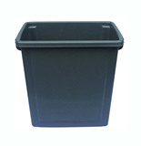 5L小方桶26.5×18.5×27cm/塑料垃圾桶/清洁桶/废纸桶/