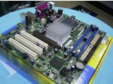 拆机二手Intel D865GSA台式机865 775针主板DDR内存 AGP显卡包好
