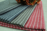 麻布 布料/面料 服装窗帘桌布靠垫沙发布格子条纹棉麻STK-G13-010