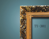 特价包邮欧式金色实木油画外框相框定制框架装裱画框木质简约现代
