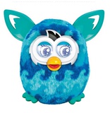 Hasbro孩之宝Furby Boom菲比精灵电子宠物 蓝色波纹款美国代购