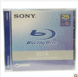 原装索尼SONY蓝光盘BD-R 6速 25GB 日产 单片装 索尼bd r 6X 正品