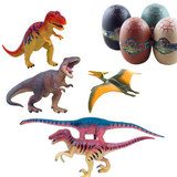 拼装拼插积木侏罗纪恐龙蛋  4D仿真模型霸王龙翼龙禽龙 儿童玩具
