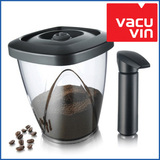 进口 荷兰Vacu Vin厨房真空密封罐储物罐 保鲜盒 带真空抽 1.3L