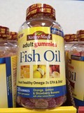 美国代购Nature Made Adult Gummies Fish Oil成人鱼油软糖220粒