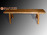 中式实木餐凳实木长条凳韩式老榆木长凳子餐椅凳厂家直销定制古典