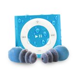 Waterfi iPod Shuffle 游泳防水MP3 带防水耳机 2G内存 美国代购