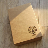 高级定制礼品纸盒牛皮纸礼品盒长方形纸盒子包装盒定做图案文字