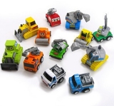 迷你小汽车回力儿童益智玩具 工程车惯性车玩具滑行玩具10元以下3