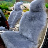 冬季汽车座垫全长毛皮毛一体羊毛坐垫专车专用全包女士三件套
