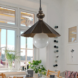 美式乡村复古客厅吊灯 法式田园风格创意北欧艺术/铁艺loft吊灯