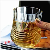玻璃杯 茶杯 水杯透明啤酒杯 杯子套装 玻璃水杯带杯架