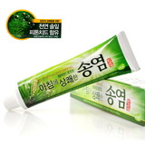 韩国进口正品 爱茉莉 松盐美白牙膏 杀菌/去口臭 超大管 160g