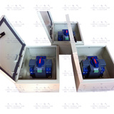 双电源自动切换转换开关带箱体铁盒子 40A 2P  双电源启动机箱ATS