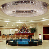 LED大气圆形水晶灯 别墅客厅酒店吸顶灯 直径80 1 1.2 1.5 2 3米