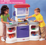 正品美国LITTLETIKES现代美食厨房儿童过家家玩具4111
