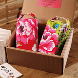 叶食品农产品土特产干果纸箱礼盒手提袋子包装设计作业全套茶定制