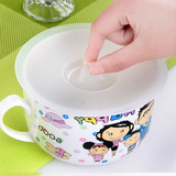 日式创意硅胶杯盖碗盖 多用食品级环保 防漏密封杯盖大号
