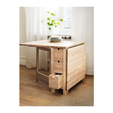 IKEA宜家代购 家居家具用品 诺顿折叠式餐桌 桦木餐桌 w43