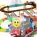 儿童玩具新干线多层电动汽车轨道车托马斯式轨道小火车玩具电动车
