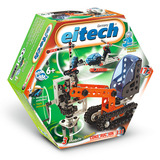 德国eitech拼装模型三合一工程吊车钻井直升机螺母组装玩具6岁+