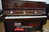 酒红色钢琴 雅马哈U1F专业立式钢琴 99成新 性价比高 特价促销