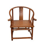 明清古典实木圈椅红黄花梨鸡翅奥坎仿古红木家具背靠手扶实木圈椅