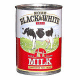 黑白淡奶 荷兰乳牛进口 整箱港式奶茶 无糖炼乳 全脂淡奶 黑白奶