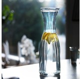 宜家代购  兰桑餐用水瓶, 花瓶透明玻璃 高度30