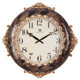 唯美时钟表 欧式大客厅时尚创意家居装饰石英钟 豪华树脂艺术挂钟