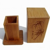 高档牙签盒 创意牙签收纳筒 整理盒 实木欧式竹制 个性木质牙签桶