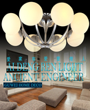 简约现代客厅吸顶灯具玻璃卧室灯温馨创意大气餐厅灯书房灯饰1002