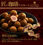 单颗试吃 日本代购进口食品 皇家salon de Royal 咖啡松露巧克力