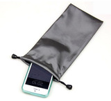 苹果三星手机袋 防水布艺 防静电通用各类手机保护套布袋帆布包