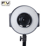 富莱仕F&V 环形LED摄像灯单反补光灯婚庆摄影灯光人像眼神灯R300