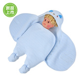 安琪娃 竹纤维纱布抱被新生儿包被薄款婴儿用品春夏宝宝抱毯