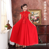 新款大红色新娘孕妇中式旗袍敬酒回门装 长短款韩版连衣裙晚礼服
