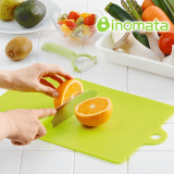 日本进口 inomata树脂软切菜板塑料分类抗菌水果砧板菜板案板面板
