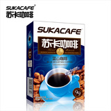 【天猫超市】苏卡蓝山咖啡三合一速溶咖啡150克10条盒装香浓即溶