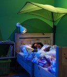 宜家代购 勒瓦叶子床篷 绿色叶子床棚 儿童挡风遮光床蓬