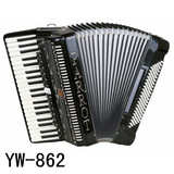 正品YW862 鹦鹉牌手风琴 41键120贝司四排簧演奏手风琴 41K120BS