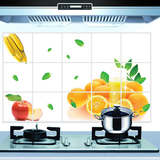 韩国厨房贴纸防油贴瓷砖耐脏防水贴画 油烟机厨房家具翻新自粘贴