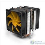 增强版双热管双风扇多平台CPU电脑散热器 可选上1366，2011