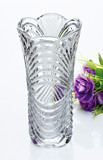 包邮透明玻璃花瓶批发简约富贵竹花瓶客厅桌面花瓶摆件百合插花瓶